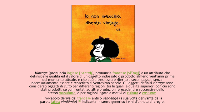 Mafalda Vintage